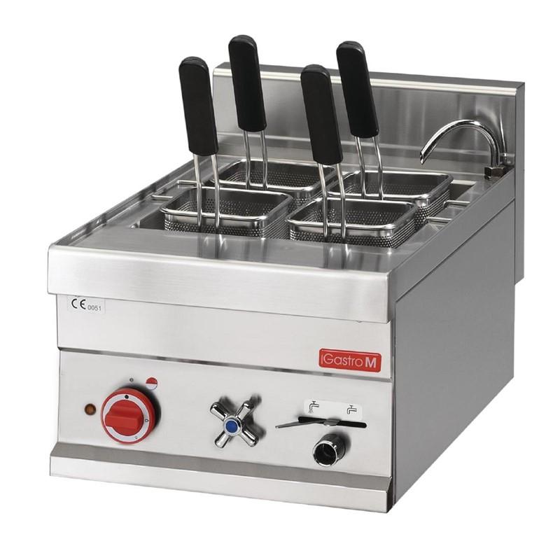 Cuiseur à pâtes électrique 20L 650 - sans panier - GN065 - 6 kW - Inox_0