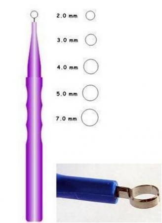 Curette dermatologique stérile - Ref CD 2 à CD 5 - Tailles 2 mm à 5 mm - Boîte de 10_0
