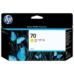 HP 70 Jaune Cartouche d'encre ORIGINALE - C9454A - C9454A_0