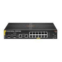 HPE Aruba Networking 6100 12G Class4 PoE 2G/2SFP+ 139W Géré L3 Gigabit Ethernet (10/100/1000) Connexion Ethernet, supportant l'alimentation via ce port (PoE) 1U Noir_0