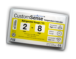 Indicateur de température électronique CustomSense ™ - contrôle précis de la chaîne du froid_0