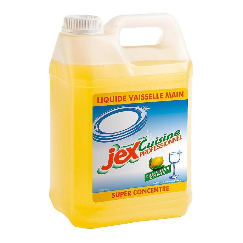 JEX LIQUIDE VAISSELLE - 5 L - PARFUM CITRON