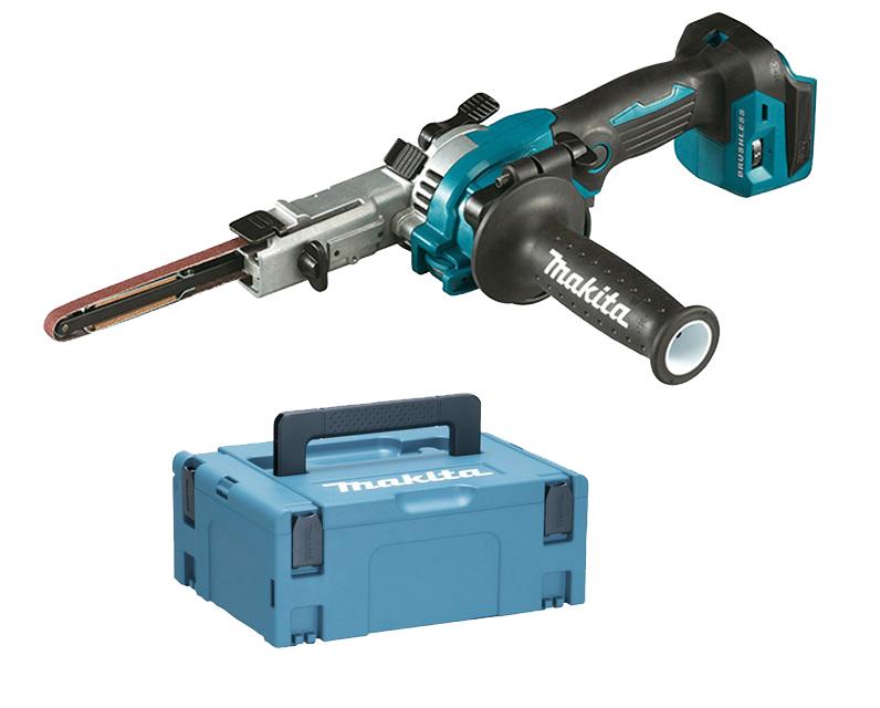 Ponceuse à bande 18v 9 x 533 mm (sans batterie ni chargeur) en coffret makpac - MAKITA - dbs180zj - 773800_0