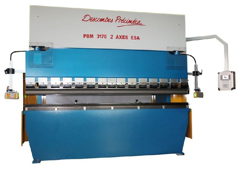 Presse plieuse PBM hydraulique à commande numérique 2 axes Y+X - butée arrière robuste et programmation intuitive_0