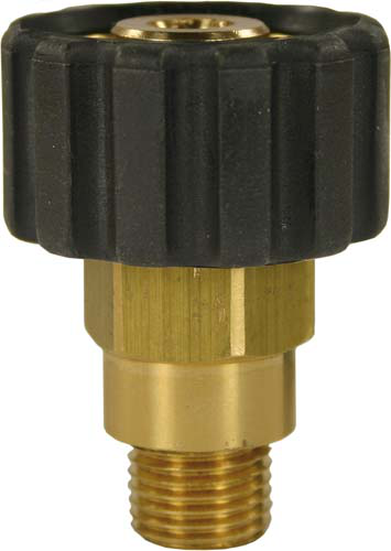 Raccord manuel vissant en laiton - 3/8 mâle - M22 femelle - 400 bars/150°C_0