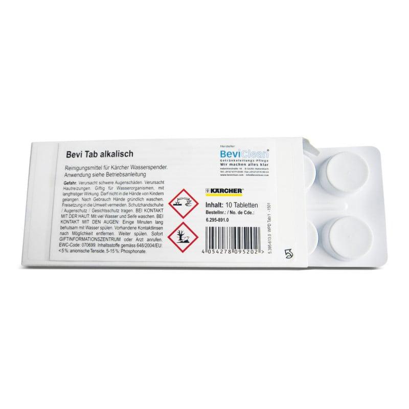 RM Bevi Tab GBP 1x10 tablettes alcalin - Karcher | 6.295-891.0_0