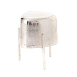 Tabouret porte-plante argent -  Autre Aluminium Amadeus 31x31 cm - argenté aluminium 3520071821832_0