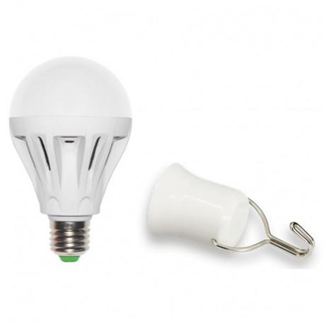 Ampoule anti-coupure LED-SMD A75 - 7W - 120° - 4 000K - 300lm - autonomie 6 heures - culot E27 - durée de vie 25 000h_0