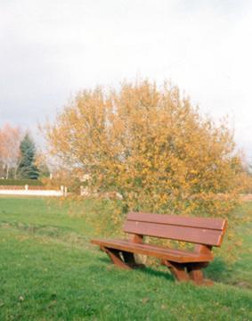 Banc public en béton lebeau moulages beton forestier_0