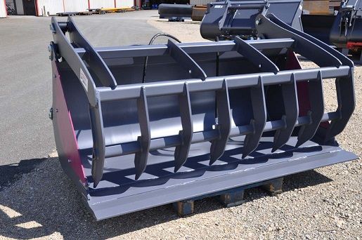 Benne multifonction série R2 - Lamy les Constructeurs - Disponible de 1.80m à 2.45m avec grappin ou mâchoire désilage_0