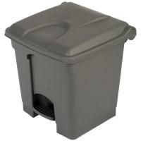 Collecteur de tri sélectif à pédale - 30 à 90L - Polypropylène professionnel - Conformité HACCP_0