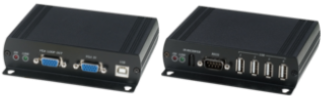 Déport KVM HDMI - 4 USB - I/O audio sur 1 câble jusqu'à 140m ou via fibre optique SFP_0