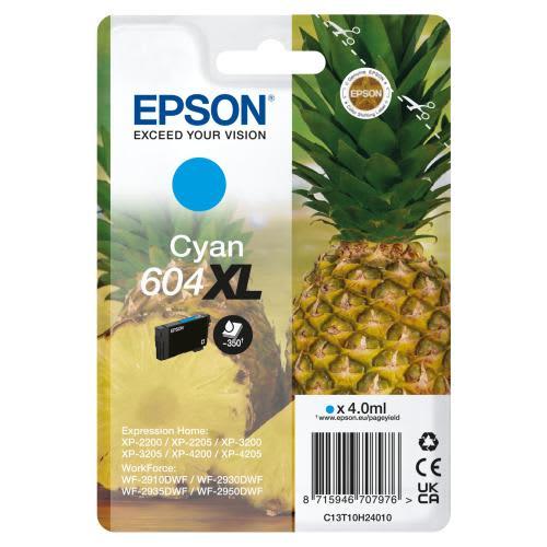 Epson cartouche jet d'encre cyan 604 xl (t10h2) c13t10h24010_0