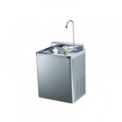 FONTAINE D'EAU RÉFRIGÉRÉE RÉSEAU MURALEN INOX RIVER 2 SORTIES COSMETAL - 30 L / H