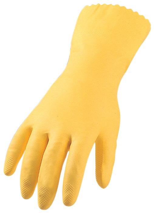 Gant de protection chimique taille 8 jaune EN 388, EN 374 catégorie EPI III ASATEX_0