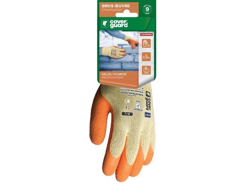 Gants de manutention (gros travaux) en latex 1laco0p010, taille 10_0