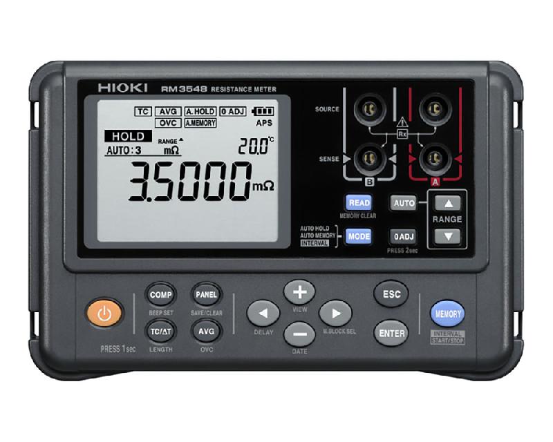 HI-RM3548 | Mesureur de résistances portable, gammes de 3,5000 mΩ à 3,5000 MΩ_0