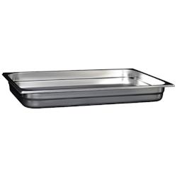 Lot de 10 Bacs Gastro Inox GN1/1 Plein H. 65 mm - 3701666001468_0