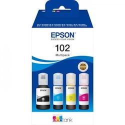 Multipack 4 couleurs EcoTank 102 (C13T03R640) Epson - 3666373875750_0