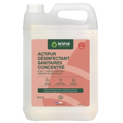 Nettoyant désinfectant sanitaires concentré Enzypin Actipur 5 L_0