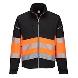 Portwest - Veste Softshell PW3 HV Orange / Noir Taille 4XL - XXXXL orange 5036108351343_0