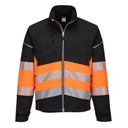 Portwest - Veste Softshell PW3 HV Orange / Noir Taille 4XL - XXXXL orange 5036108351343_0