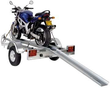 Remorques industrielles porte-moto Sorel PM1 - PTAC 350 kg - Charge utile 270 kg - Rail 2000x180_0