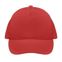 Sol's - Casquette 5 panneaux SEOUL Rouge Taille Unique - Taille unique rouge 3609371208328_0