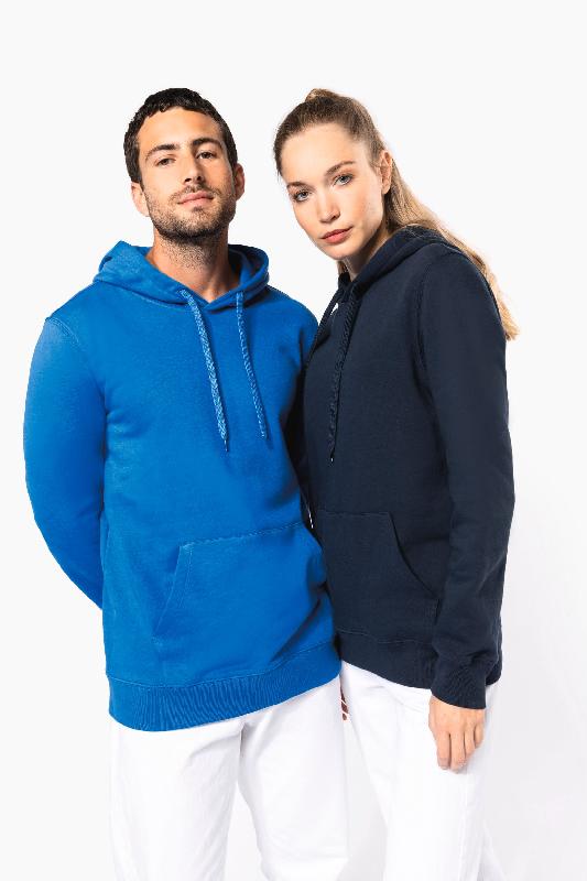 Sweat-shirt à capuche unisexe 80/20 - Kariban - Réf: K4037 - Tissu molleton gratté LSF 3 fils avec traitement antiboulochage_0