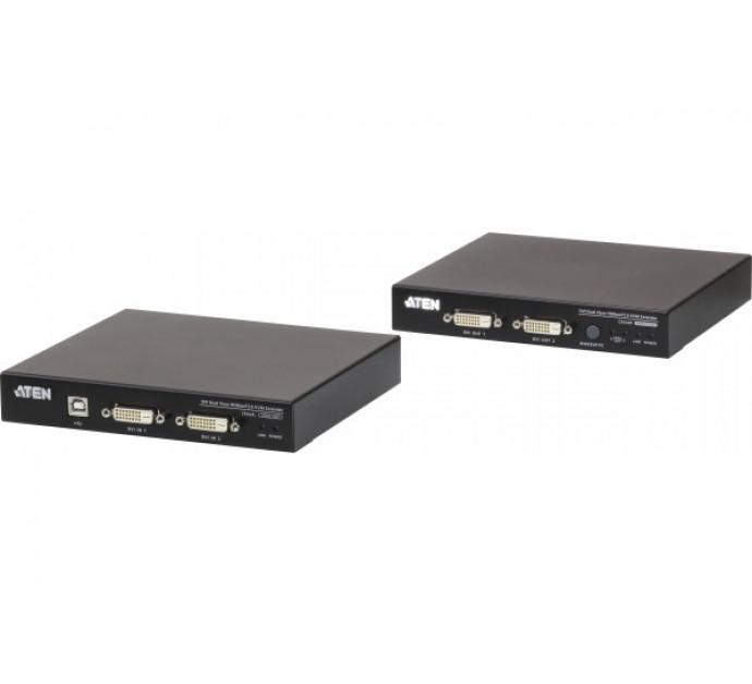 Aten ce624 kit déport double ++écran dvi/usb hdbaset 2.0 150m 60624_0