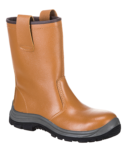 Bottes de sécurité S1P HRO non fourrées - brun FW06, taille 42 - norme EN ISO 20345:2011_0