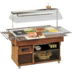 Buffet bain-marie capacité 6 gn 1/1      isola 6m bm lux_0