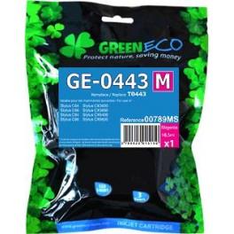 Cartouche jet d'encre compatible Epson Stylus Color 64/C84/C86 (T0443) - Puce Magenta 18,5ml - Sachet 00789MS_0