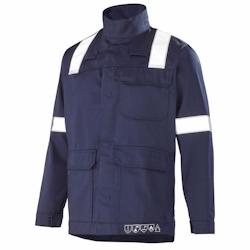 Cepovett - Blouson de travail multirisques ATEX REFLECT 260 Bleu Marine Taille S - S bleu 3184373381861_0