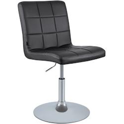 CLP Chaise de salle à manger Ricky similicuir Noir - noir polyester 152602401_0
