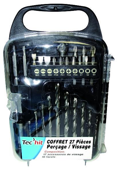 COFFRET 27 PIECES ASSORT.5 FORETS+EMB.VIS ADF