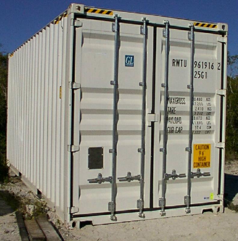 Container maritime dry 20ft High Cube - 6,05m - idéal pour stockage chantier_0