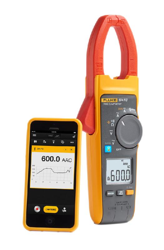 FLUKE-374-FC | Pince multimètre 600 A, avec compatibilité Fluke Connect_0