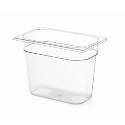 Hendi Récipient Gastronorm 1/4, 265x162x100 mm, transparent - transparent matière synthétique 861622_0