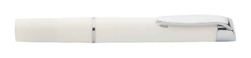 Lampe flash en forme de stylo - Livrée avec 3 piles bouton LR41 - Couleur blanche - 16g_0