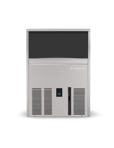 Machine à glace pilée ICEMATIC B95CW - Production 90Kg/24h, réserve 18Kg, refroidissement par eau_0