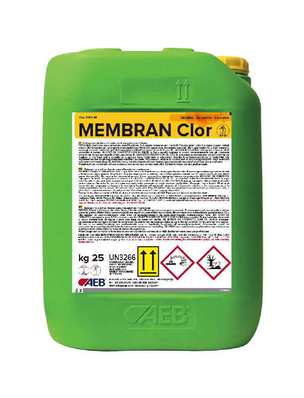 Membran Clor - Détergent liquide chloré pour membranes UF et MF - Moyennement alcalin_0