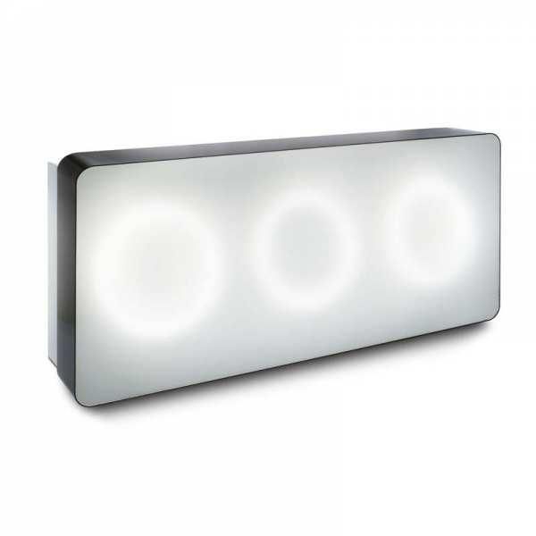 Caisse d'accueil - IDesk FH 3000 - Blanc Luxe avec plexiglas opale éclairé_0