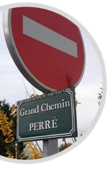 Panneau de rue ou plaque murale en relief - Fonte d'aluminium recyclée - SODIMAR_0
