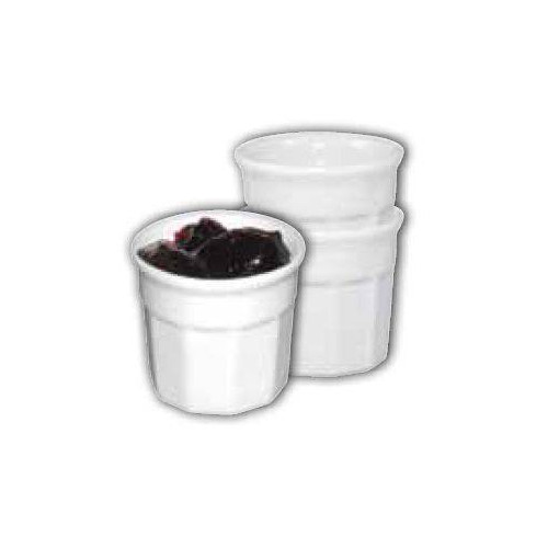 POTS À SAUCE EN PORCELAINE BLANCHE OLYMPIA 38 ML - LOT DE 12