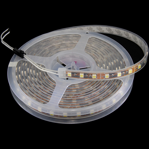 Ruban étanche haute luminosité à LED type 5050 - blanc froid 5500K - 60 LEDs/mètre - IP67/IP68_0