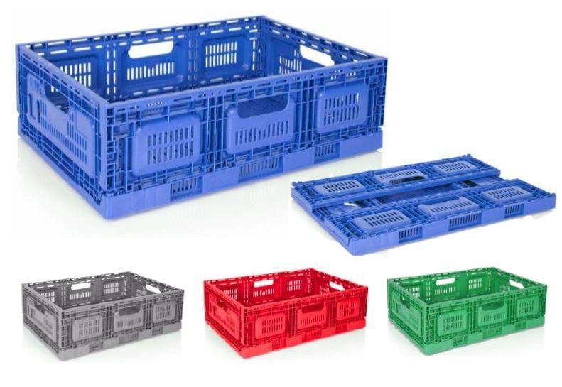 Bac pliable en plastique - Dimensions 40 x 30 cm et 60 x 40 cm - Hauteur 13 à 23,5 cm - Usage alimentaire et multi-applications_0
