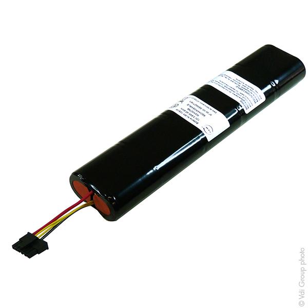 Batterie industrielle NiMH 10x SC 10S1P ST5 12V 3.8Ah Molex - autonomie accrue_0