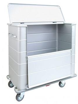Chariot à linge CHACOL 4500 - pare-choc en alliage léger - dimensions intérieures 1300x700x1105 - 57116CHC450SP_0
