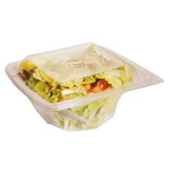 FHC evolupack FHC - 400Pcs - Saladier PET carré transparent vrillé  195x195mm H55mm 750ml - transparent plastique 210SCB753_0